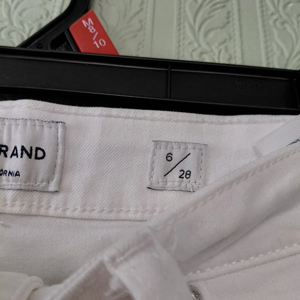 LUCKY Brand Womens White Bermuda Shorts Summer - Picture 3 of 4